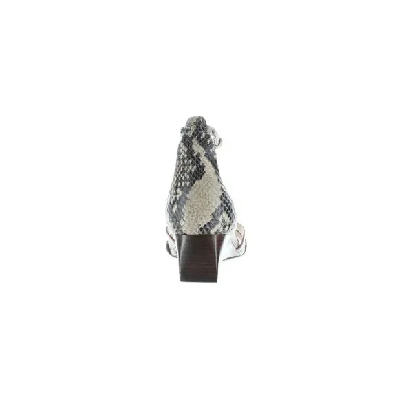 Cole Haan Womens Hana Grand Roccia Snake Print Ankle Strap Heels Size 9 Medium! - Picture 4 of 8